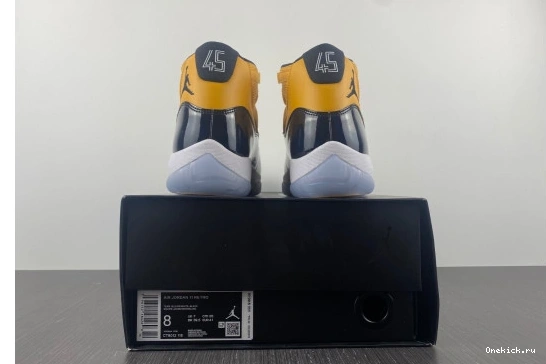 617 Air Jordan and yellow 11 AJ11 SportInspired black 0528